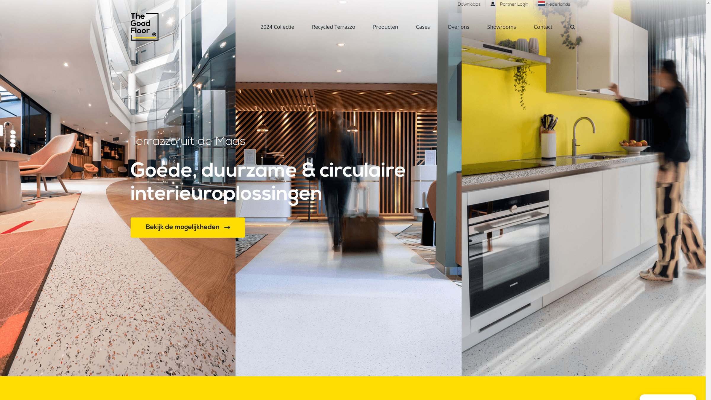 The Good Floor website