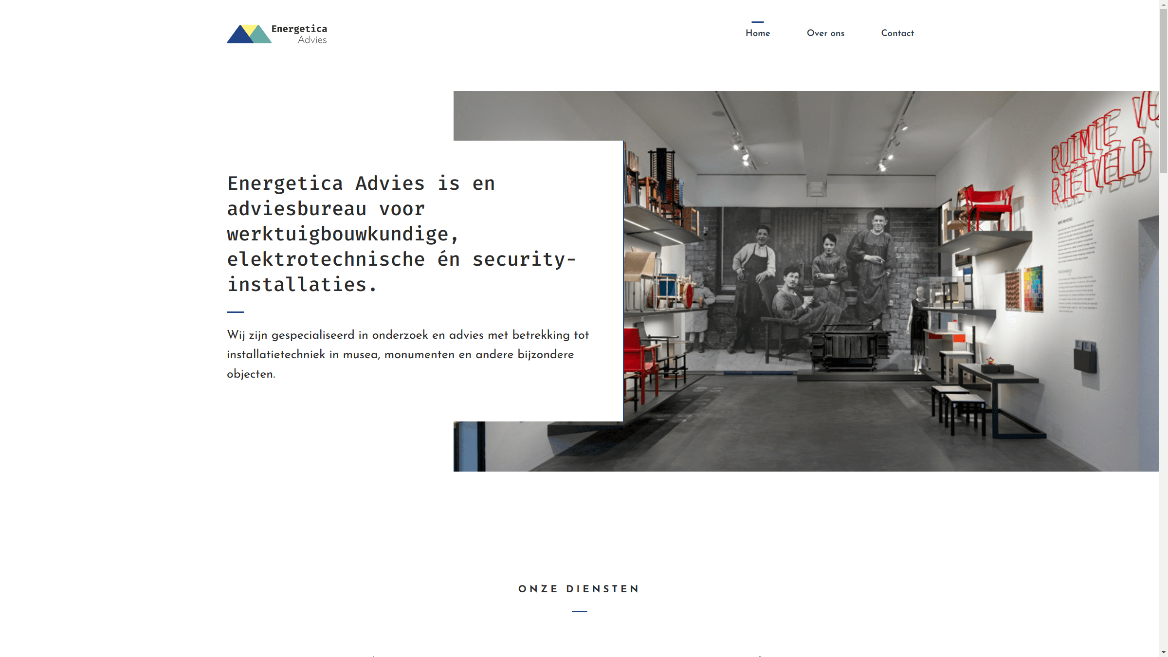 Energetica Advies website